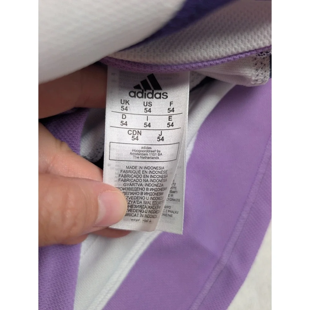 Toronto Maple Leafs Hockey‎ Fights Cancer Adidas Jersey sz 54 White Purple NWT